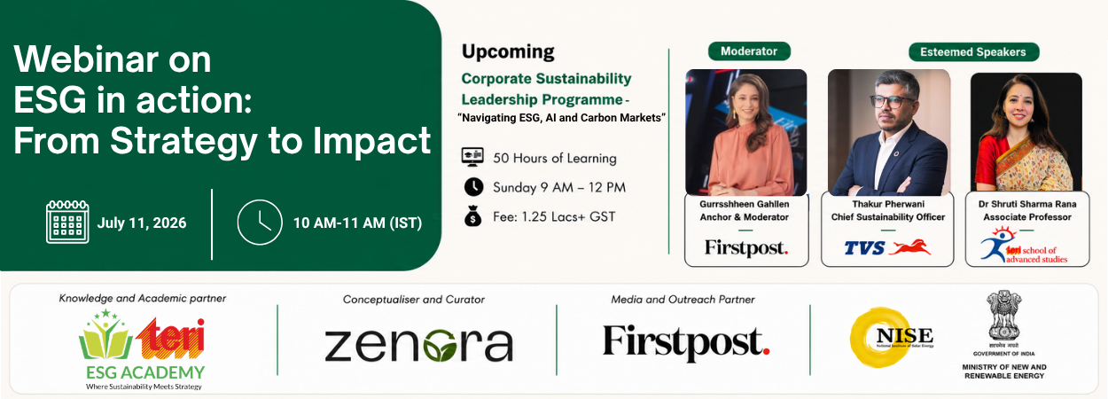 ESG in Action – From Strategy to Impact