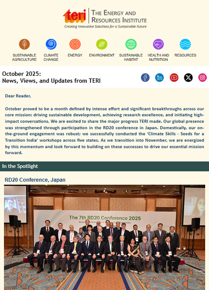 TERI Newsletters