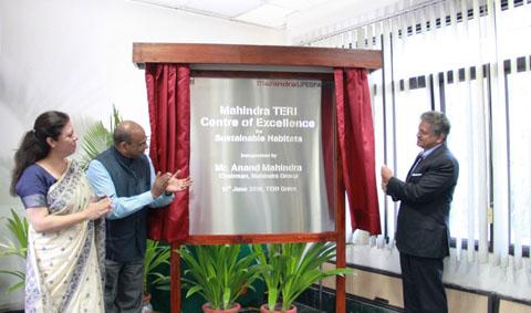 Mahindra TERI Centre of Excellence Anand Mahindra